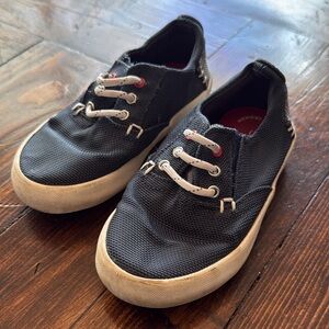 Sperry Kids Black and White Sneakers